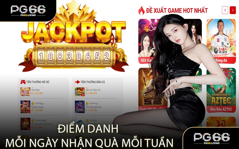Điểm Danh Mỗi Ngày Nhận Quà Mỗi Tuần