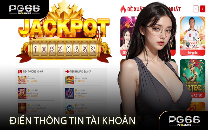 Điền Thông Tin Tài Khoản