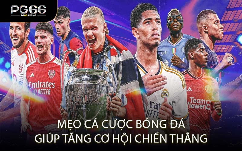 Mẹo cá cược bóng đá giúp tăng cơ hội chiến thắng