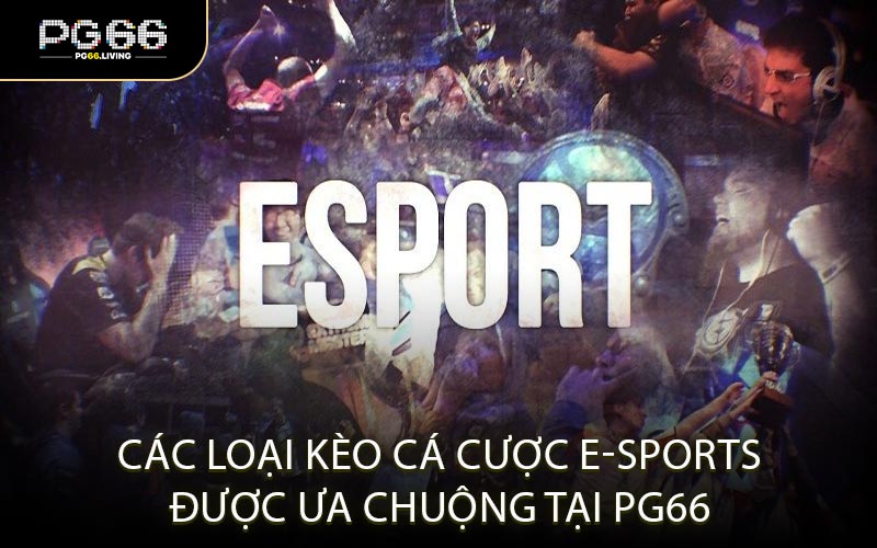 Các Loại Kèo Cá Cược E-Sports Được ưa Chuộng Tại PG66